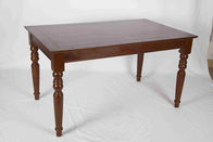 Table de salle à manger de meubles en bois modernes en bois de Soild et ensemble rectangulaires de modèle des chaises X