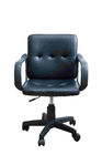 Mi dos de Ministère de l'Intérieur de chaise en cuir noire d'ordinateur avec l'accoudoir en nylon 8.6KG