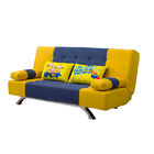 Maison jaune Sofa Bed de marine convertible du poids brut 28KGS