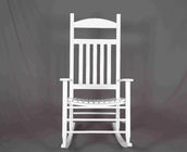 Conception extérieure en bois blanche de cavité de meubles de chaise de basculage pour la détente